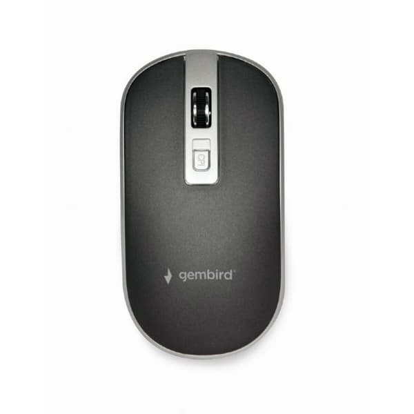 Trådlös optisk mus GEMBIRD MUSW-4B-06-BS 1600 dpi Blå, Silver