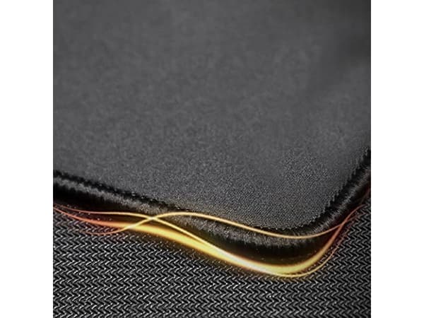 Varr Gaming Mousepad Mat, Size 780x280x3mm, Non Slip Natural Rubber Material, Water Proof, Rugged Look, Black