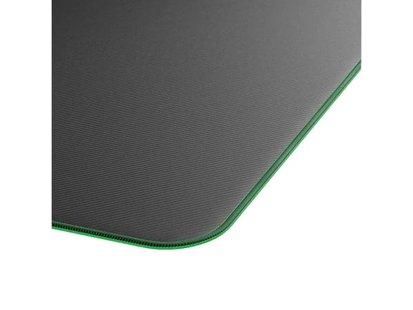 Glorious Gaming Chroma Key, Grön, Monokromatiskt, målarduk, Gummi, Halksäkert underlag, Spelmusmatta
