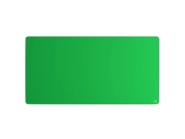 Glorious Gaming Chroma Key, Grön, Monokromatiskt, målarduk, Gummi, Halksäkert underlag, Spelmusmatta