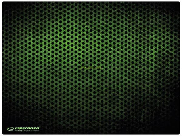 Esperanza EGP102G musmatta Gamingmusmatta Svart, Grön