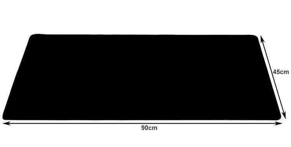 Musemåtte - Bordplade - 90x45cm - XXL