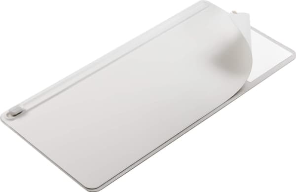 Orbitkey skrivebordsmatte Stor musematte, hvit