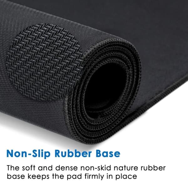 300 X 800 X 2 mm vattentät lågfriktion stor musmatta, spelmusmatta, tangentbordsmatta