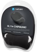 Miniatyrbild 4 av 6: Natec Musmatta med skumfyllning CIPMUNK svart