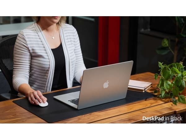 Twelve South TS-2258, Black, Monochromatic, Faux leather, Gaming mouse pad