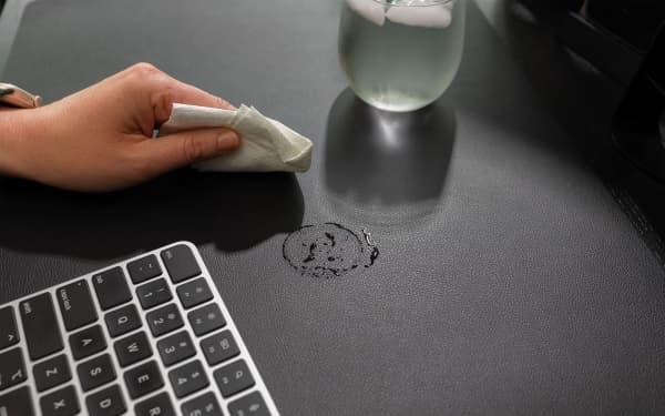 Twelve South TS-2258, Black, Monochromatic, Faux leather, Gaming mouse pad