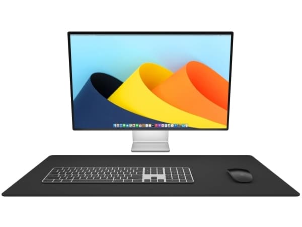 Twelve South TS-2258, Black, Monochromatic, Faux leather, Gaming mouse pad