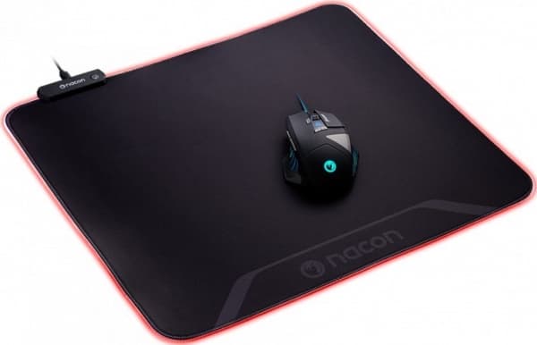 NACON MM-300RGB, Svart, Monokromatiskt, USB-ström, Spelmusmatta
