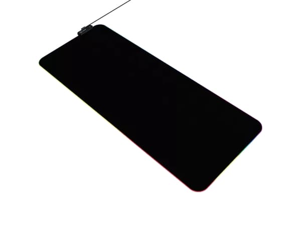 Lorgar Steller 919, Musta, Yksivärinen, Elastaani, USB-virta, Liukumaton pohja, Pelihiirimatto