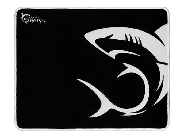 White Shark MP-1965 - SHARK - Musematte - svart, hvit