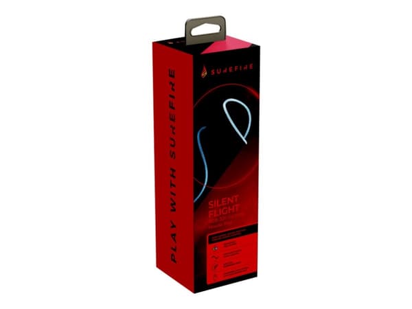 Verbatim SureFire Silent Flight RGB-320 - Belyst musmatta - medium
