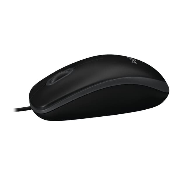 Hiiri Logitech B100 Musta Yksivärinen