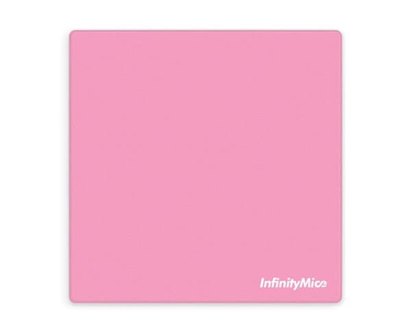 Infinite Series Mousepad - Control V2 - Soft - Lyserød - XL Square