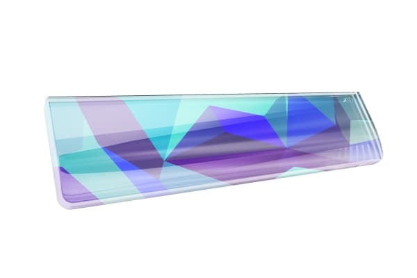 CHERRY XTRFY WR5 - Håndleddsstøtte for tastatur - kompakt - litus blue