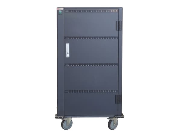 Techly I-CABINET-80DUTY administration af bærbar enhed - vogn & kabinet Fritstående Sort