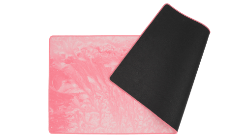 deltaco_gaming PMP85 musematte, 900x400x4mm, sømte kanter, rosa