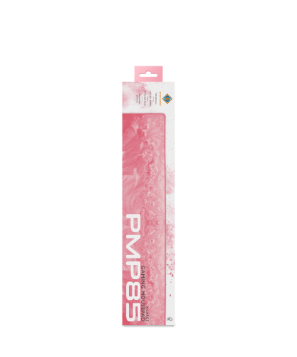 deltaco_gaming PMP85 musematte, 900x400x4mm, sømte kanter, rosa