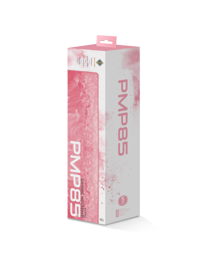 deltaco_gaming PMP85 musematte, 900x400x4mm, sømte kanter, rosa