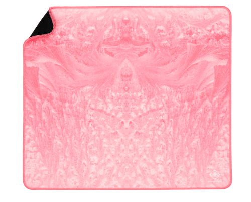 deltaco_gaming PMP80 musematte, 450 x 400 x 4 mm, sømte kanter, rosa