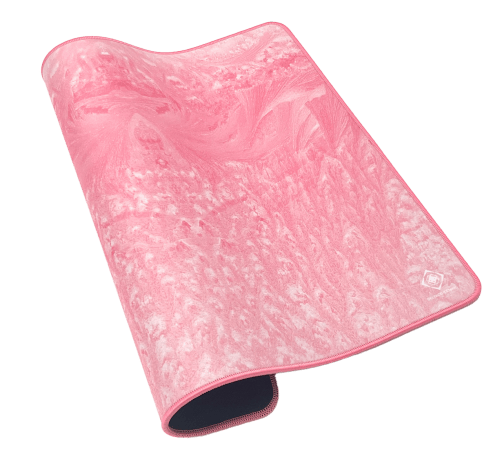 deltaco_gaming PMP80 musematte, 450 x 400 x 4 mm, sømte kanter, rosa