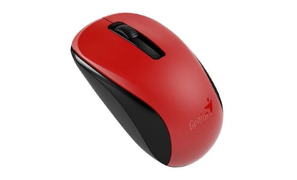 GENIUS NX-7005/ 1200 dpi/ Blue-Eye senzor/ bezdrátová/ červená