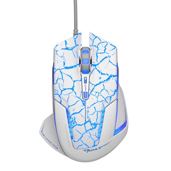 E-Blue EMS600 Mazer Pro Gaming Mouse with Additional Buttons / 2500 DPI / Avago Chipset / USB