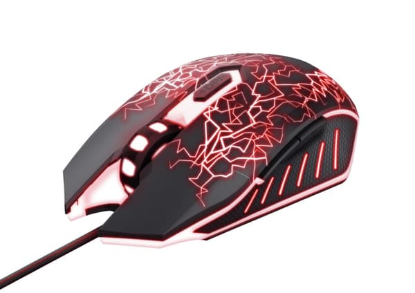 Trust GXT 105X Izza mouse Gaming Ambidextrous USB Type-A Optical 4000 DPI