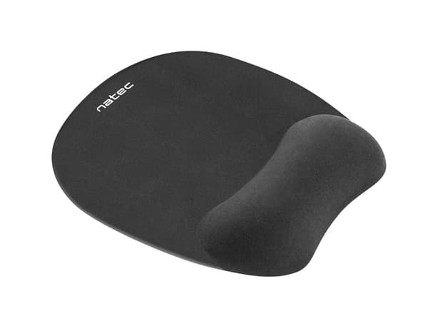 Natec Mouse pad with foam filling CHIPMUNK black