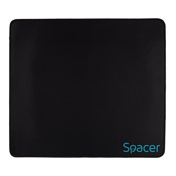 MousePAD SPACER gaming, cauciuc si material textil, 350 x 250 x 3 mm, negru "SP-PAD-GAME-M"