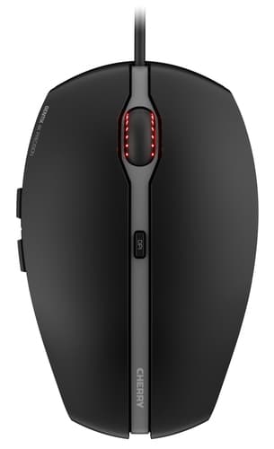 CHERRY GENTIX 4K CORDED MOUSE/USB BLACK Sort