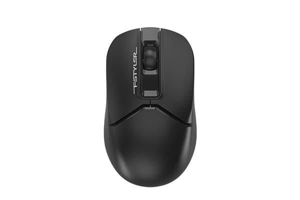 MOUSE A4tech, PC sau NB, wireless, 2.4GHz + BT, optic, 1200 dpi, butoane/scroll 3/1, , negru, "FB12-BK" (timbru verde 0.18 lei)