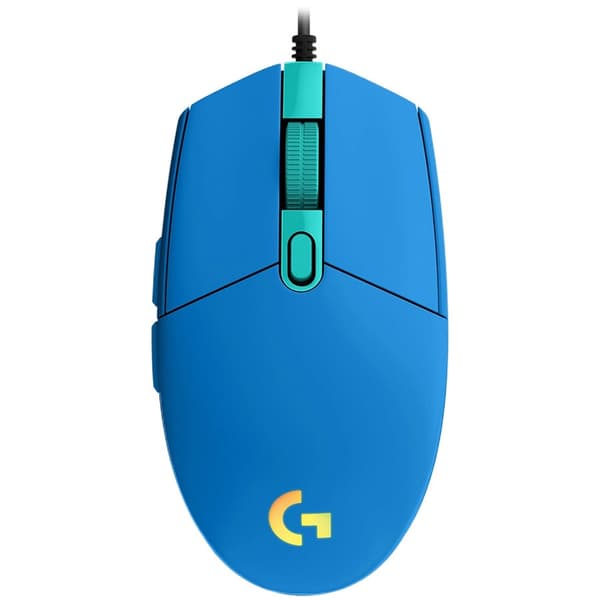 Gaming Mouse Logitech, G102 LightSync, RGB, Optical, Wired, USB, Blue
