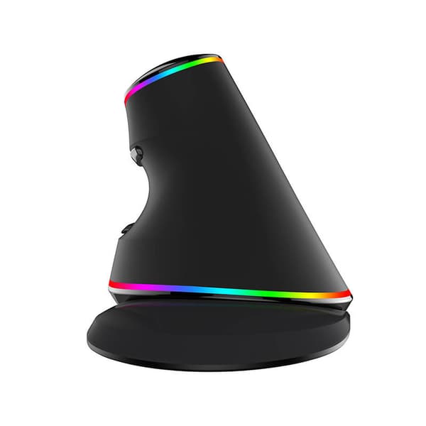 Delux M618Plus RGB Optical Mouse Svart