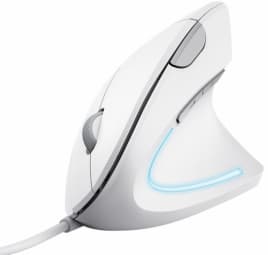 Datorpele Trust Verto Ergonomic White Hvit