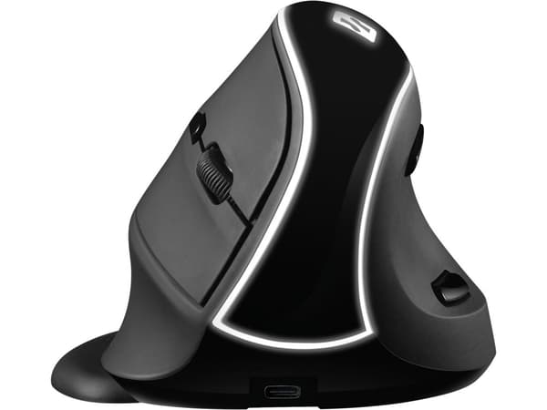 Sandberg 630-13 Wireless Vertical Mouse Pro Svart