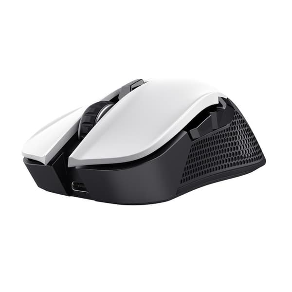 MOUSE USB OPTICAL WRL YBAR/GTX923W 24889 TRUST Svart, Vit