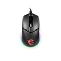 Miniatyrbild 1 av 4: MSI Clutch GM11 Gaming Mouse, Wired, Black | MSI | Clutch GM11 | Optical | Gaming Mouse | Black | Yes