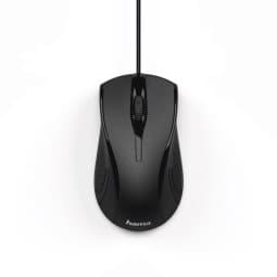 HAMA "MC-200" Optical 3-Button Mouse, 182602 musta