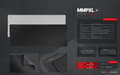 Miniatyrbild 1 av 7: Mars Gaming MMPXL Gaming Mousepad XL / Dual Layer Nano - textured