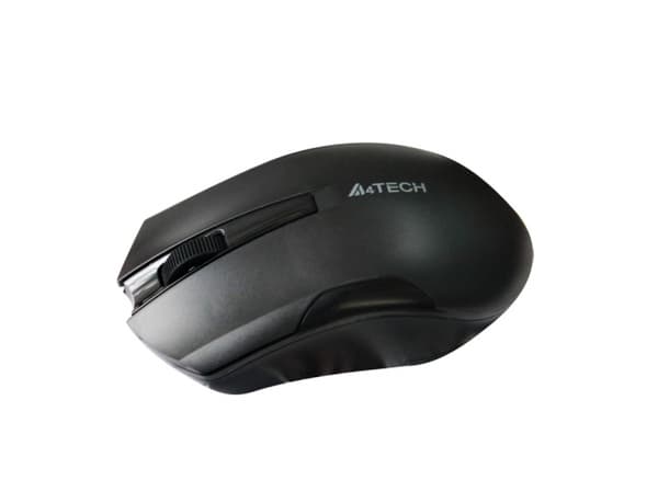 A4Tech G3-200N mouse Ambidextrous RF Wireless V-Track 1000 DPI musta