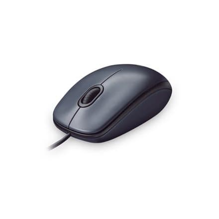 LOGITECH M90 corded optical Mouse black USB - EER2