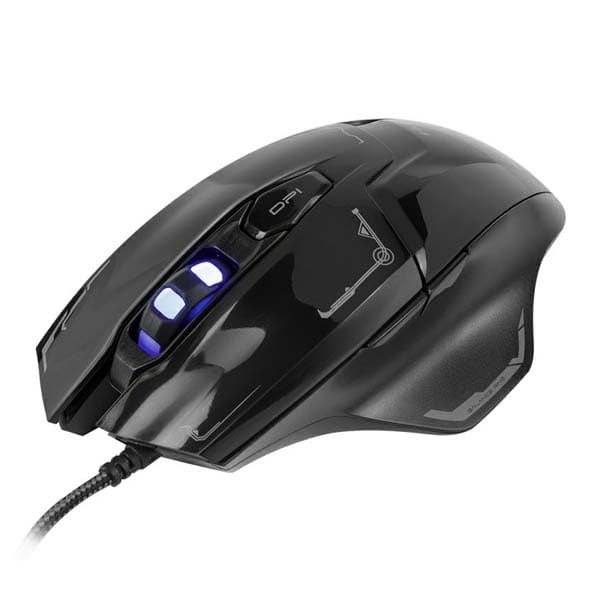 E-Blue EMS642 Master Of Destiny Gaming Mouse with Additional Buttons / LED / 3000 DPI / Avago Chipset / USB