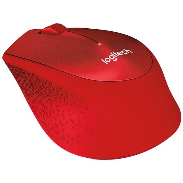 Mouse Logitech M330 Silent Plus Red Rød