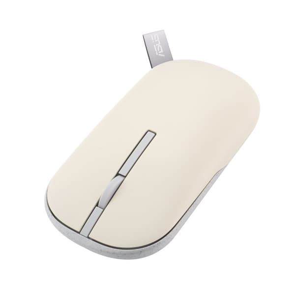 Asus Marshmallow Mouse | MD100 | Mouse | 2.4 GHz, Bluetooth | Beige Vihreä