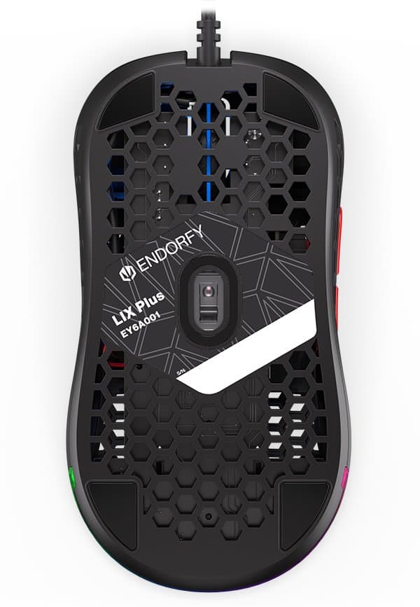 Endorfy myš LIX Plus PMW3370 / Khail GM 8.0 / drátová / černá