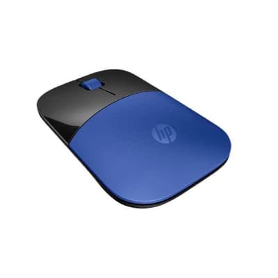 HP Z3700 Blue Wireless Mouse Sort, Blå
