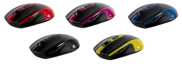 MOUSE SERIOUX PASTEL600 WR BLACK USB