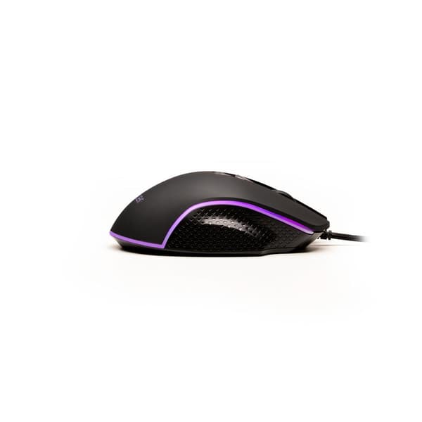MOUSE Spacer - gaming, gaming, cu fir, USB, optic, 8.000 DPI, butoane/scroll 7/1, iluminare RGB, negru, "SPGM-PULSAR-SPEED" (timbru verde 0.18 lei)