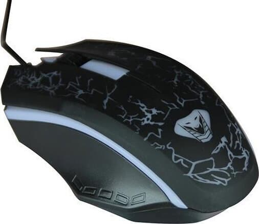COBRA PRO X-LIGHT MYSZKA OPTYCZNA DLA GRACZY Svart